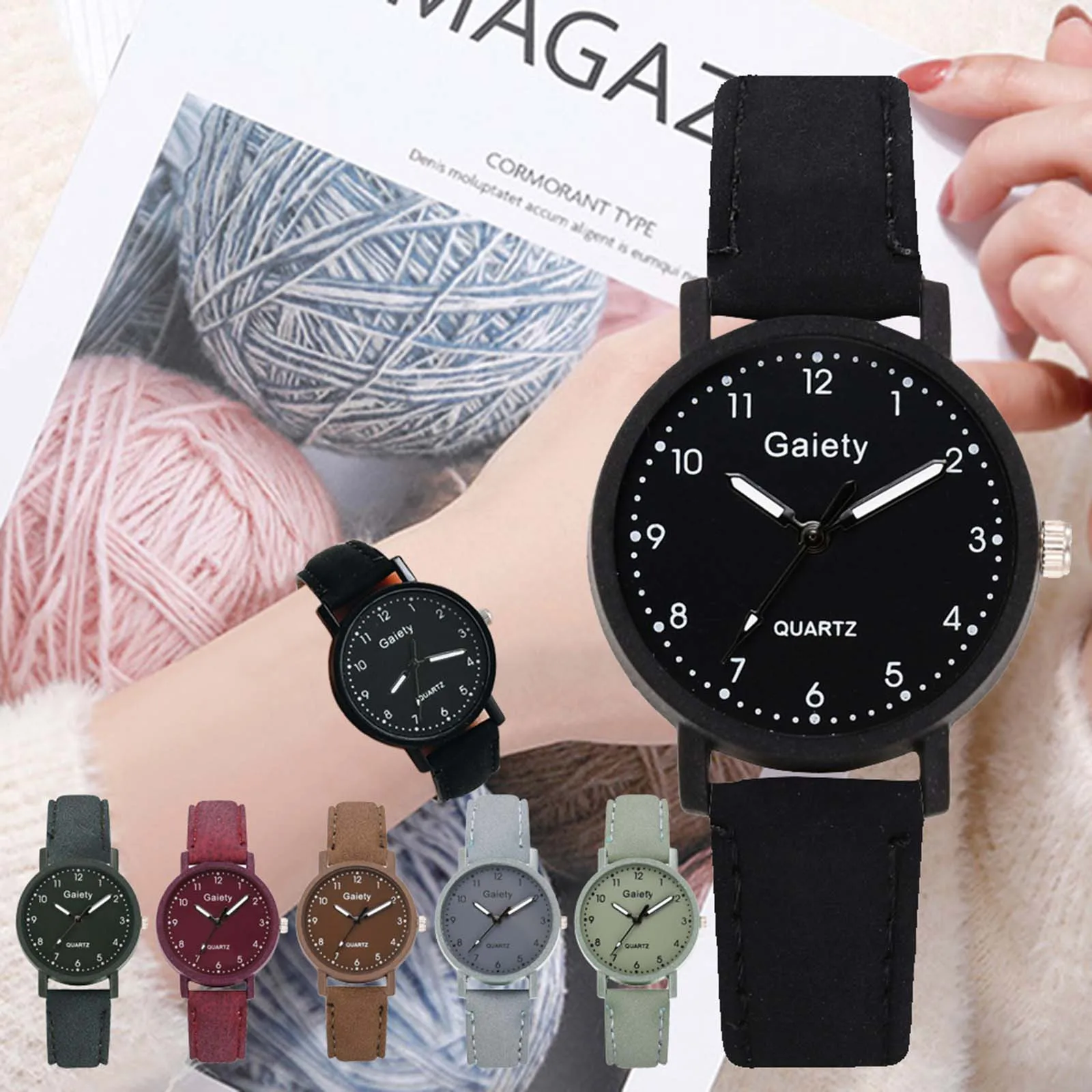 Reloj de cuarzo con incrustaciones de diamante para mujer, pulsera de cuarzo, joyería
