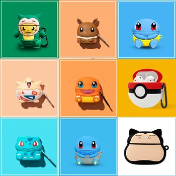 

3D Headphone Case For Airpods Pro Case Silicone Stitch Dog Cartoon Earphone/Earpods Cover For Apple Air pods Pro 3 Case Keychain