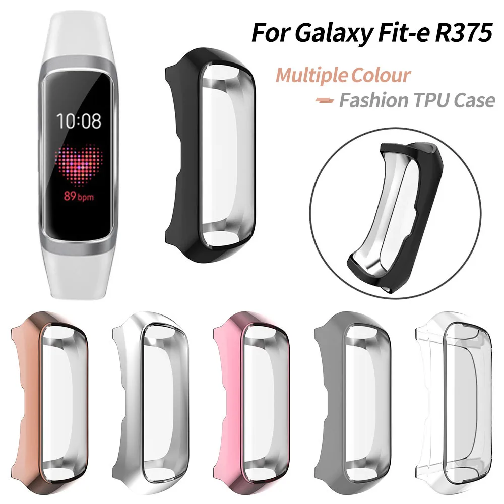 Funda protectora de pantalla suave para reloj inteligente Samsung Galaxy  fit e SM R375, carcasa completa resistente a los arañazos, carcasa de TPU,  accesorios de parachoques|Funda de reloj| - AliExpress