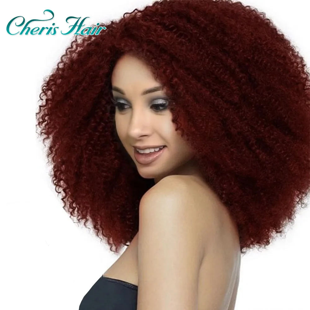 Synthetic Marley Black Afro Soft Hair 18 Inchs Blue PurpleRed Grey Brown Golden Kanekalo Marley Crochet Braids Hair Pieces