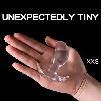 6 Sizes Anal Plug Large Buttplug Men Soft Dildo Jelly Anal Sex Toys Gay Butt Plug For Women Vagina Extender Anus Dilator 3