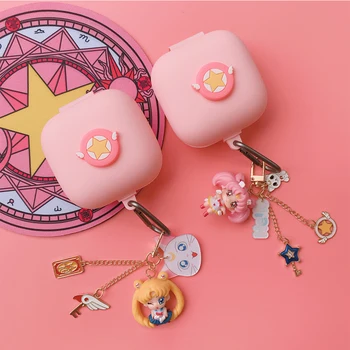 

Cute Earphone Silicone Case Cover for Beats Powerbeats Pro Case Wireless Headphone Bag Accessories Anti-shock Bluetooth Earphone