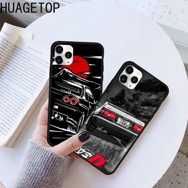 Резиновый чехол для телефона AE86 Comic Car iPhone 11 pro XS MAX 8 7 6 6S Plus X 5S SE 2020 XR | Мобильные