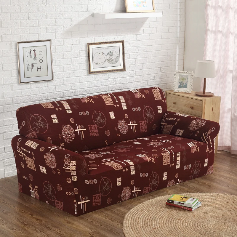 Эластичные диванные чехлы Ретро Чехол для кресла мягкие диванные чехлы