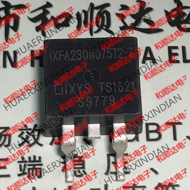 5 шт., новые оригинальные кнопки IXFA230N075T2-7-263 230V 75A на