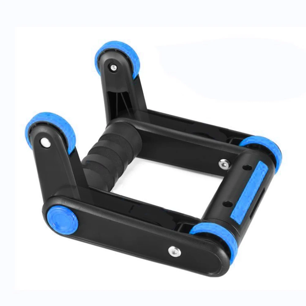 2pcs 4 Wheels Power Roller Abdominal-Muscle Gym-Building Machine AB Roller Home Workout Exercise Fitness Equipment Training