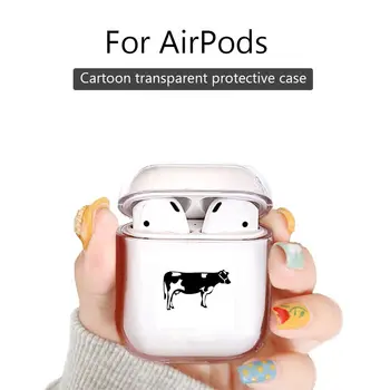 

case For Airpods 1/2 Bluetooth earphone protective Case For Air pods pro cases Cow Farm Fashion