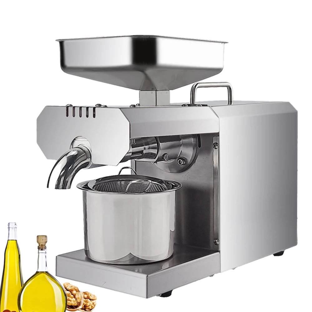 

Perfectly oil press machine cold press seeds nuts coconut oil extraction machine for family pure natural screw oil extractor
