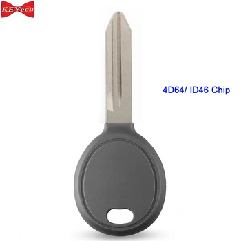 

KEYECU for Chrysler for Dodge Avenger for Jeep Compass Wrangler for Mitsubishi Transponder Ignition Key 4D64/ ID46 Chip Y164-PT