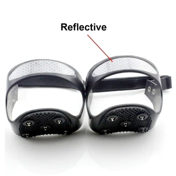 

5 Teeth Ice Fishing Snowshoes Grippers Shoe Covers Outdoor Climbing Antiskid Crampons Winter Walk Cleats Grippers