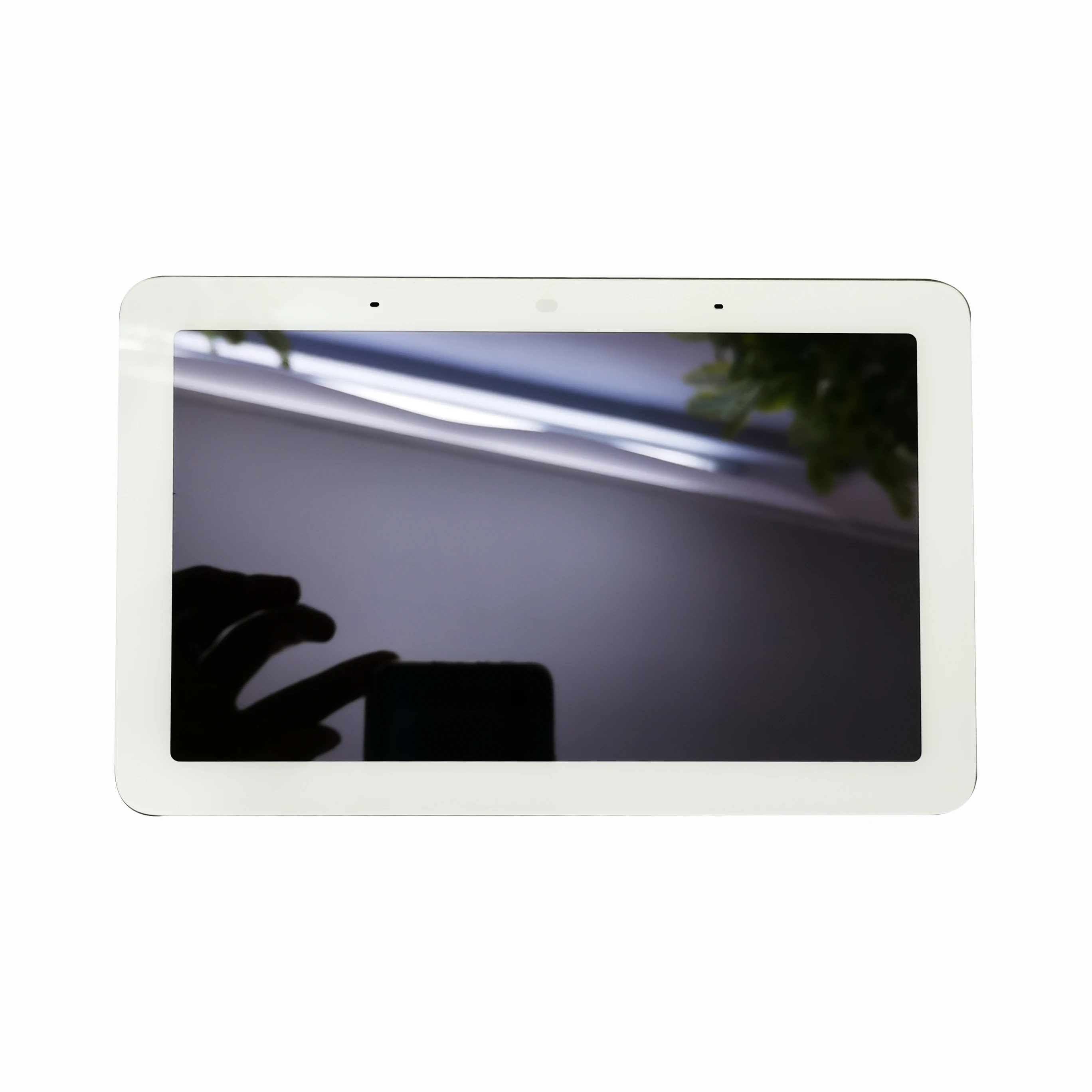 Núcleo de Tela Lcd de Polegadas para Google Home Utensílio de Montagem em Carbono Google Nest Hub com Tela Sensível ao Toque Painéis e LCDs p/ tablet - Imagem 2