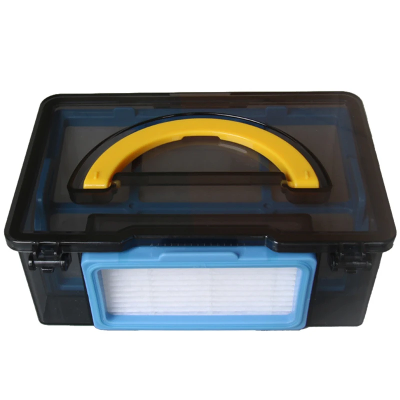 

Dust Box Bin for Ilife V50 Robot Vacuum Cleaner Parts Accessories Hepa Filter X1 + Efficient Hepa Filter X1