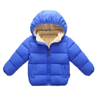 Manteaux pour enfants Manteaux épais d'hiver pour garçons Vêtements d'extérieur épais en peluche pour filles Veste à capuche en fourrure Vêtements pour enfants Combinaison de neige 3
