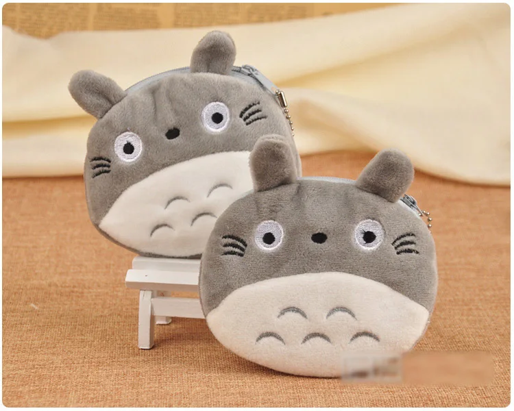 4 ''Новый японский аниме МИЛЫЙ Тоторо мини портмоне Kawaii Мягкие плюшевые