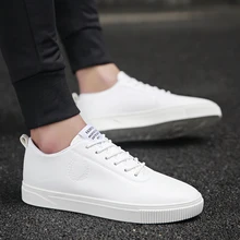 Г. Новая Осенняя мужская обувь корейская модная мужская парусиновая обувь для спорта и отдыха зимняя белая обувь