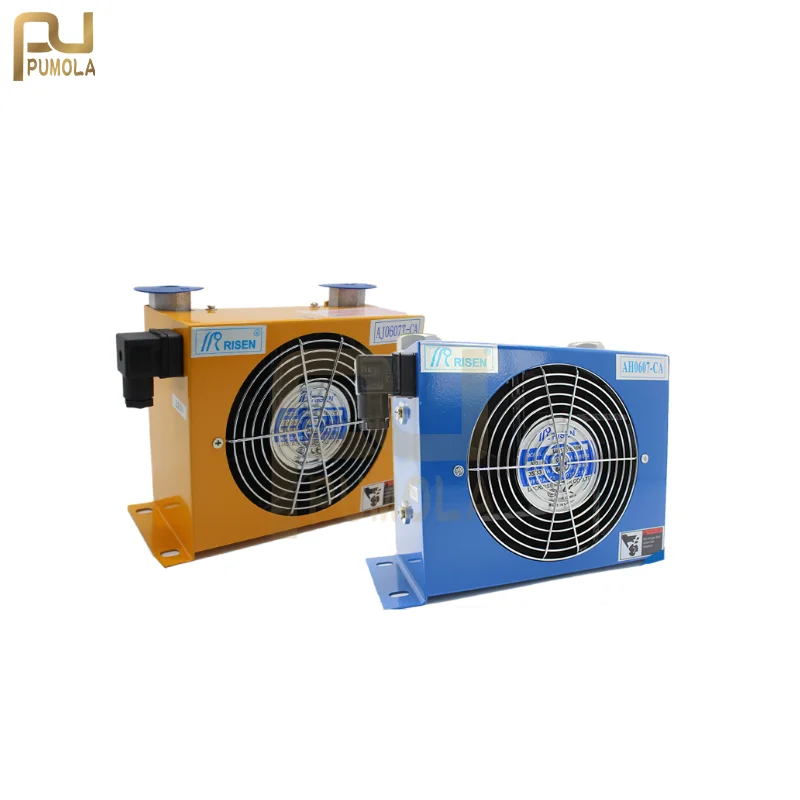 Hydraulic Air Cooler Radiator AH0607T-CA AW0607T AJ0607T-CA System Machine Tool Oil Fan 40L/min