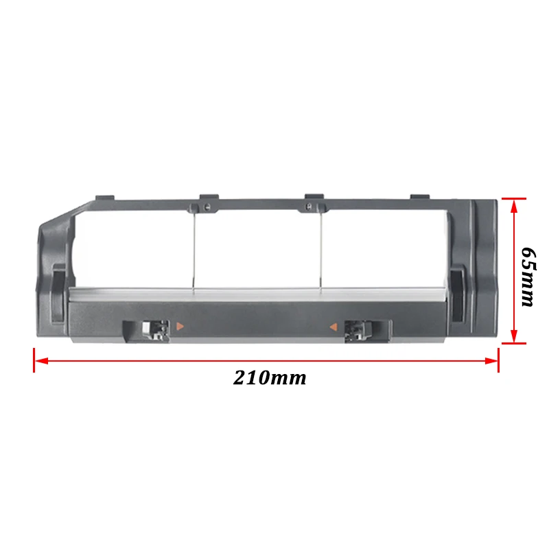 7 шт., боковая роликовая щетка для переднего колеса, Hepa фильтр для Xiao mi для Roborock S55 T4 T6 mi, робот-пылесос, запасные части