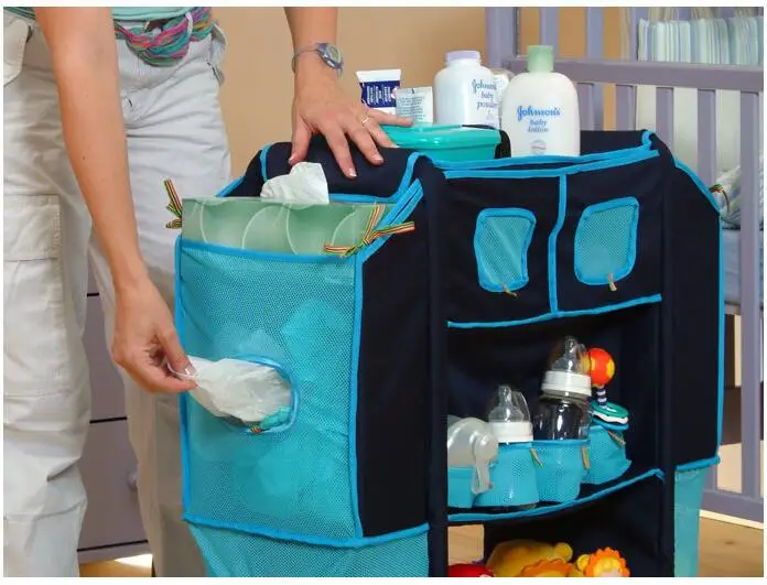 Практичный Новорожденные уход коляски большое пространство для хранения мамы Essential корзину с универсальным колеса многофункциональный