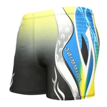 Водонепроницаемые мужские плавки размера плюс, купальный костюм с пуш-ап, мужские плавки для дайвинга, пляжные спортивные шорты большого размера