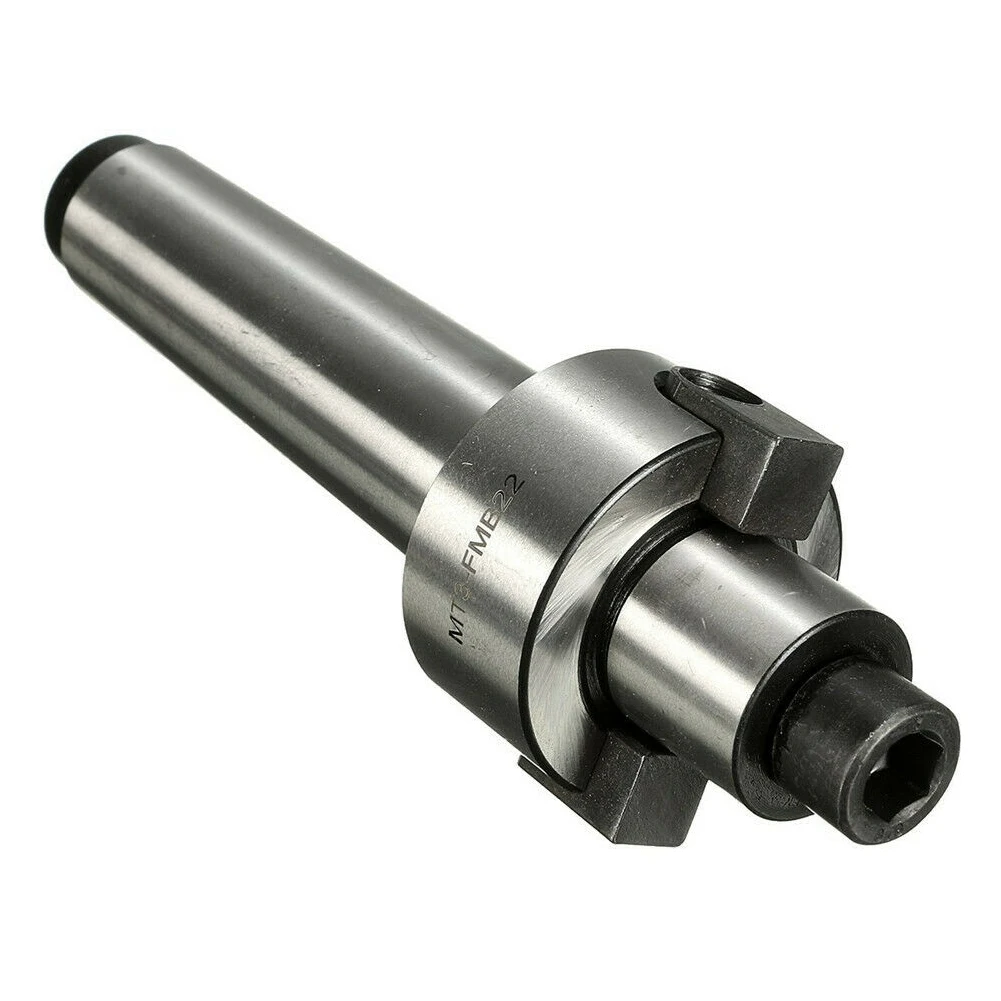 

MT3-FMB32-M12 Silver Steel Mill Adapter Practical Arbor Shell Tool Holder Thread Durable Morse Taper Cutter Handle