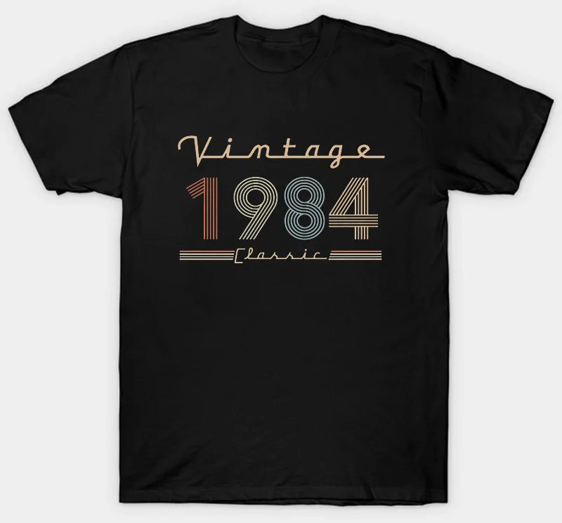 Винтажные классические футболки 1984|Футболки| |