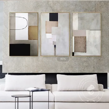 

Abstract Style Fusion Wall Pictures for Living Room Bedroom and Aisle Geometric art Poster Nd Painting Wall Art Canvas Home Deco