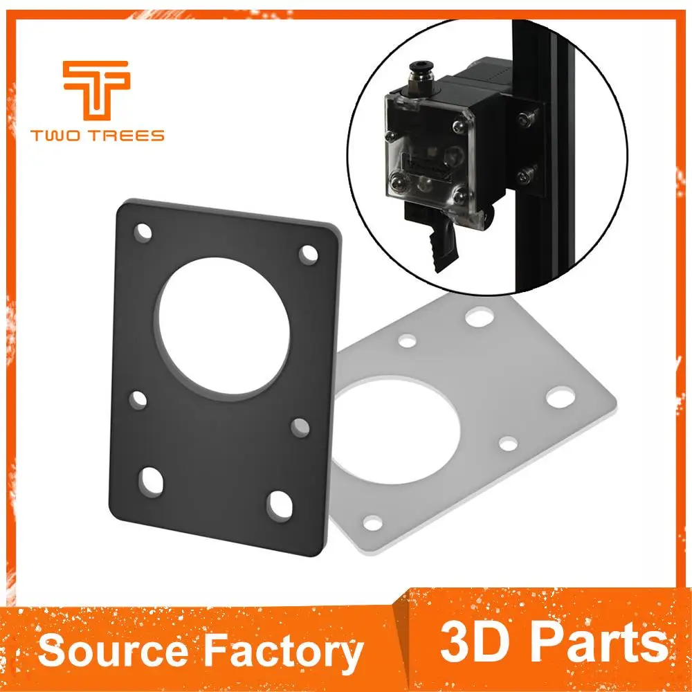 

NEMA 17 42-Series Stepper Motor Mounting Plate Fixed Plate Bracket For 3D Printer CNC Parts fit 2020 Profiles
