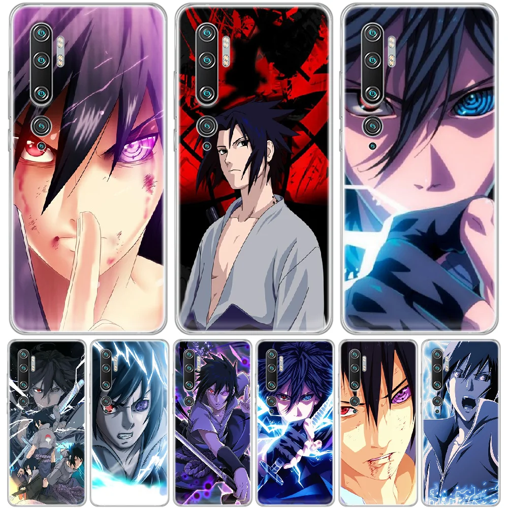 Чехол для телефона sasuke NARUTO чехол XIAOMI MI 3 4 5 5X 8 9 10 se max pro a2 9T note lite прозрачный 3D