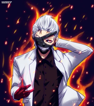 

Tokyo Ghoul Original Design Anime Poster Wall Art Print,50 x 70 cm,No Frame