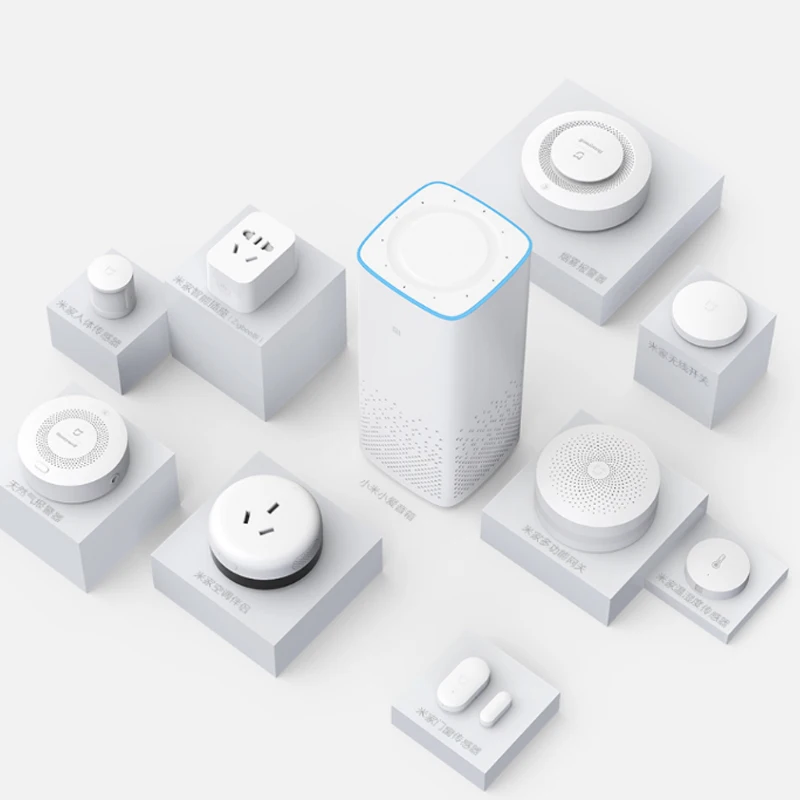 Xiaomi Mijia умный дом многофункциональные ворота 2 сигнализация интеллектуальная онлайн радио ночной легкий колокольчик Samrt концентратор