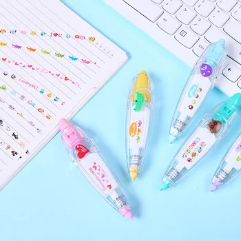 

Korean Stationery Correction Tape Creative Push-type Lace Trimming Tape Cute Students Decorate with Modified Diary