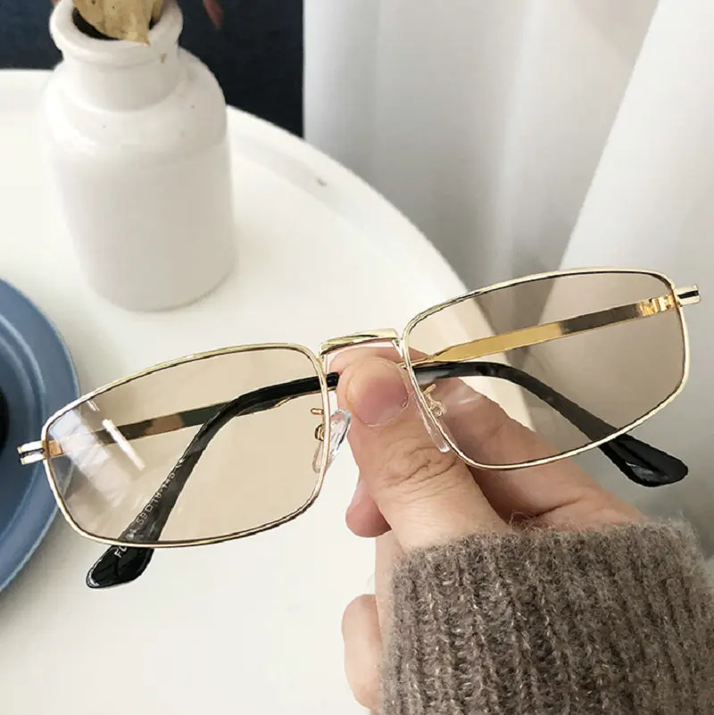Vintage Sunglasses Men Brand Designer Gradient Sun Glasses Shades Women Retro Glasses UV400 Sunglasses FML