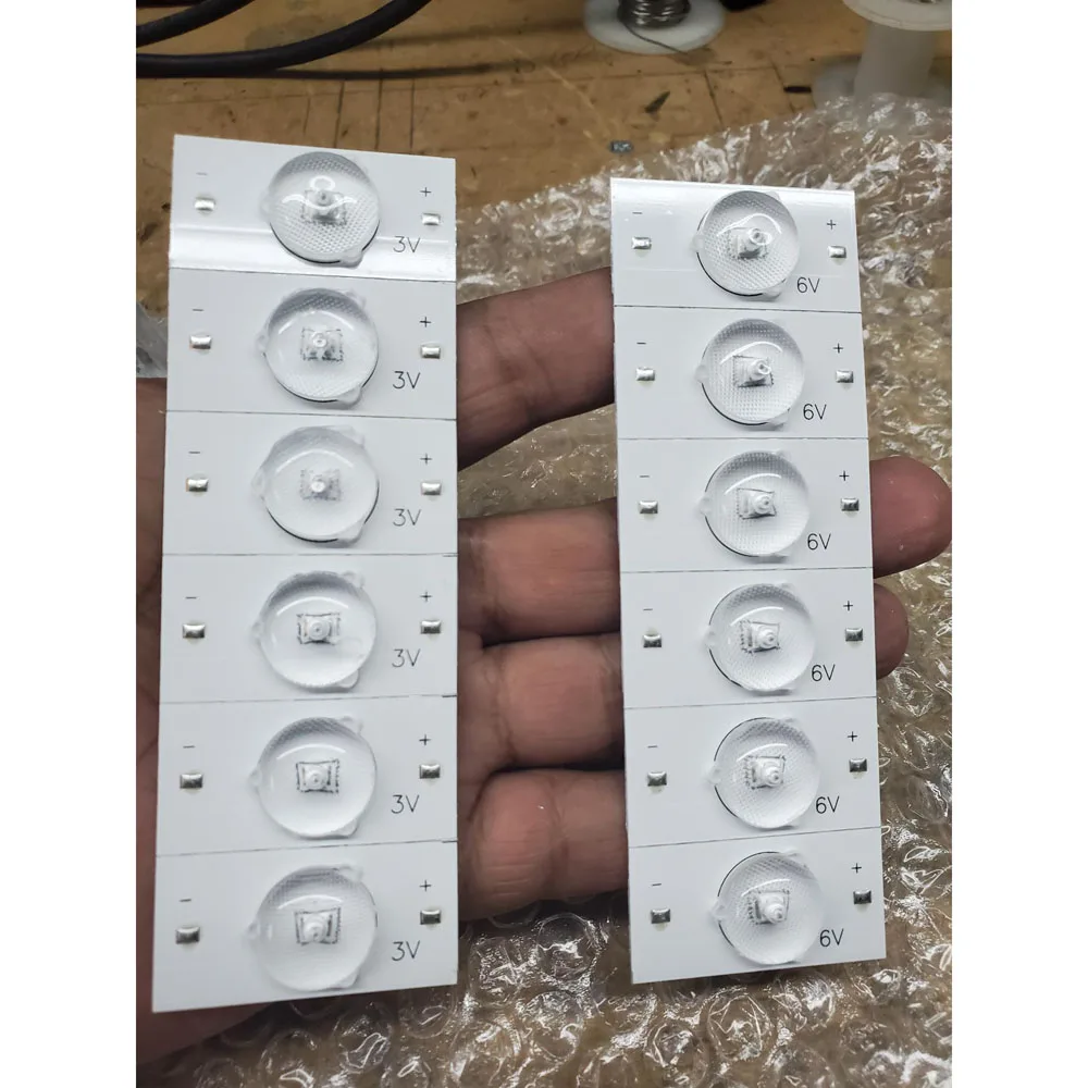 

Лента с подсветкой, 3 в, 6 в, SMD-лампы с оптической линзой, для ремонта светодиодных телевизоров 32-65 дюймов с светодиодный ем 2 м