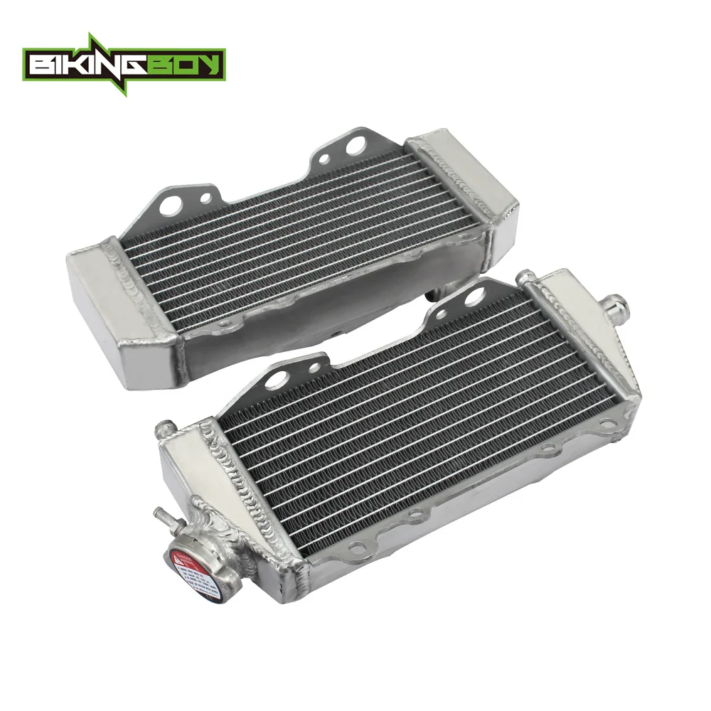 BIKINGBOY для Kawasaki KX 250 KX250 2005 2006 2007 2008 MX внедорожник Алюминиевые охлаждающие кулеры