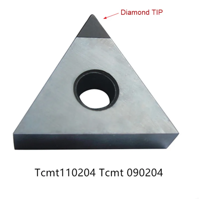 Tcmt110204 tcmt 090204 tcmt16t304 алмазный резец сверхтвердый pcd Алюминиевая Вставка для станка