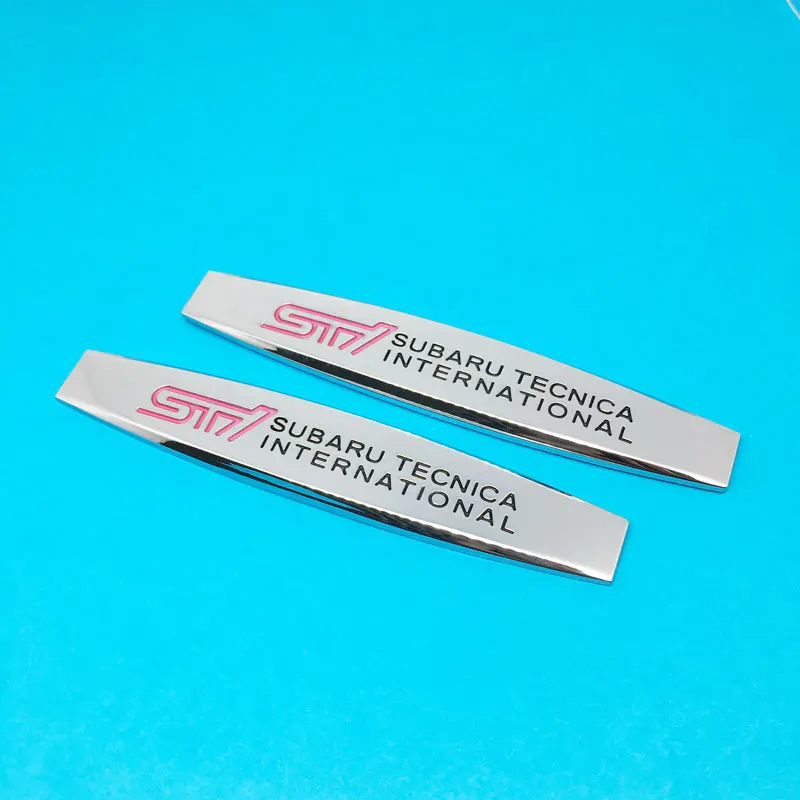 Новые 3D металлические наклейки с логотипом автомобиля эмблема крыла боковые для