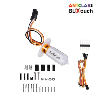 ANTCLABS BLTouch V3.1 Auto Leveling Sensor 3D Touch Sensor 3D Printer Parts For SKR V1.4 Turbo mini e3 MKS Reprap Kossel Printer delta rostock mini kossel aluminum magnetic effector carriage kit silver color anodized for diy kossel 3d printer