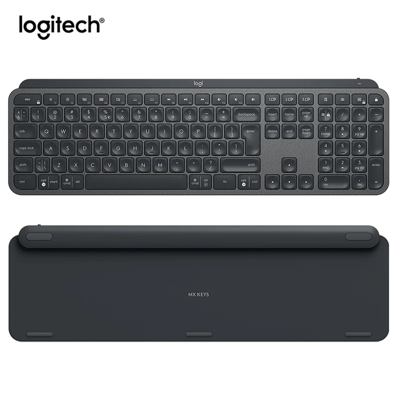 Logitech MX Mechanical Mechanical Wireless Bluetooth Keyboard with Logi Bolt  USB Office Gaming Keyboard for Windows IOS Android - AliExpress