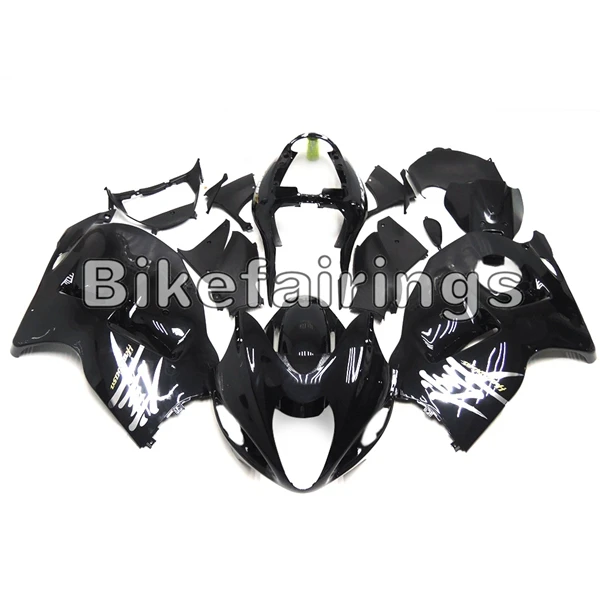 Черные и Серебристые наклейки Обтекатели для Suzuki GSXR1300 1997 98 1999 00 01 02 03 04 2005 2006 2007 GSXR 1300 Hayabusa велосипед панелей