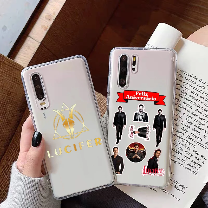 2019 American TV Degenerate angel Lucifer TPU soft phone case For Huawei P8Lite 2017 P9Lite P10Lite P10 Plus P20Lite cover | Мобильные