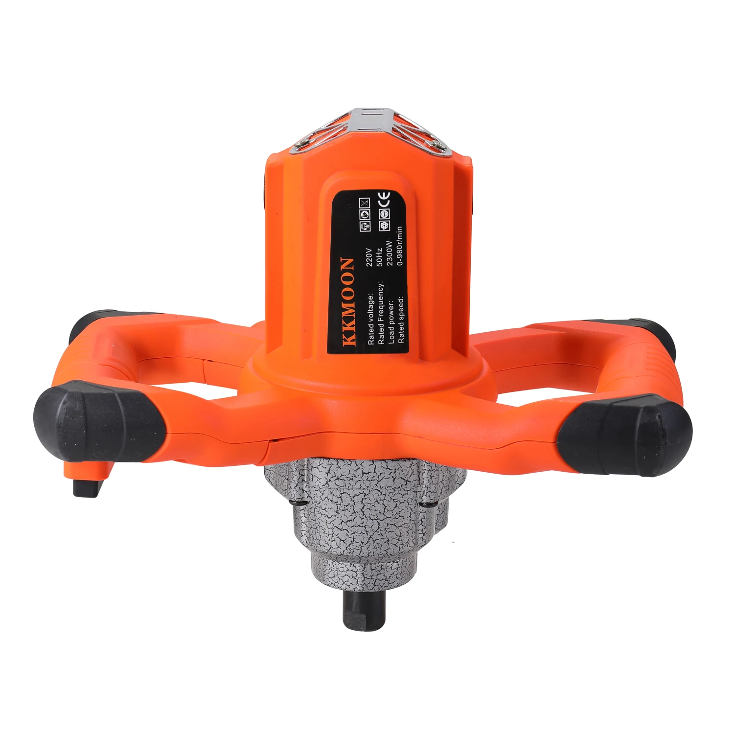 KKMOON  2300W 50HZ Mixer Industrial Adjustable Speed Mixer Handheld Paint Cement Plaster Mortar Coating Powder Mixing Machine