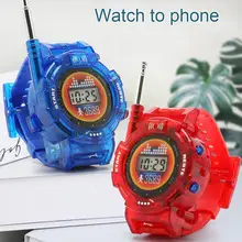 

Watch Walkie Talkie Plastic Electronic Watch Toy Smart Interactive Game Walkie Talkie Blister Parent-child J6U8