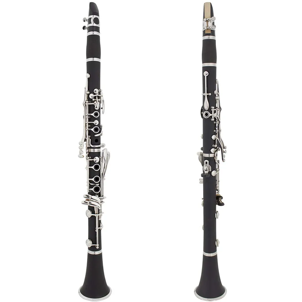 New Clarinet B-flat Tune Professional High Quality Woodwind Instruments Clarinet Black tube With Case Accessories