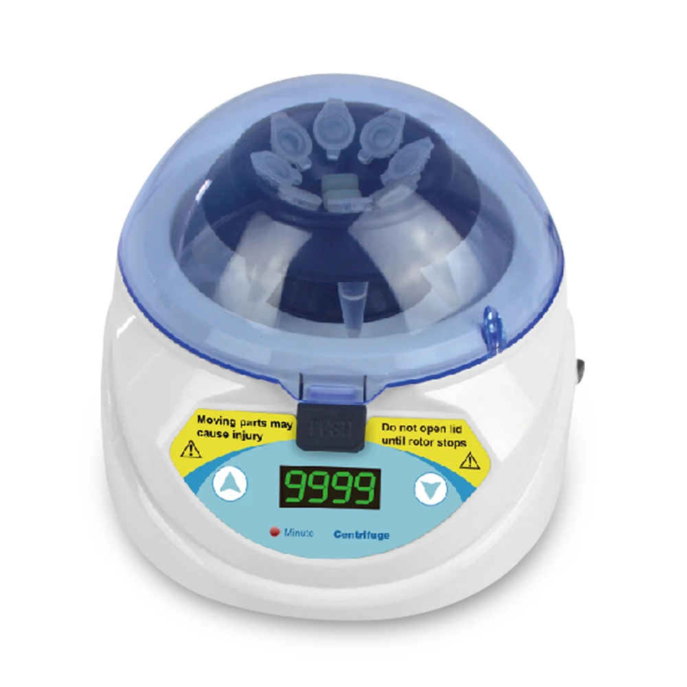 4000RPM Handheld Centrifuge Laboratory Micro Palm Centrifuge Portable Centrifuge Beauty Serum Separator 8x2.0 1.5 0.5 0. I.525889471