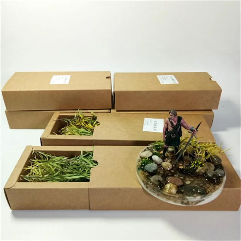 architecture model grass ho train layout06