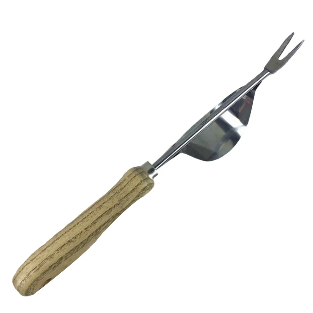 Садовый Прочный инструмент для прополки ручная эргономичная вилка из нержавеющей стали для прокапывания легко использовать посадка саженцев