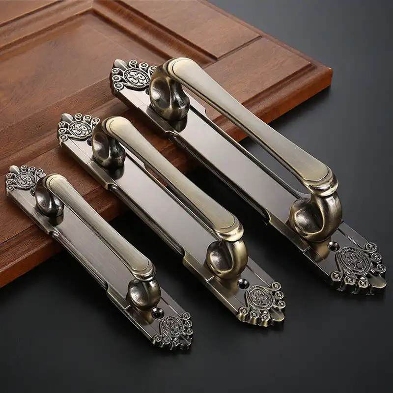 Home Furniture Diy Backplate 21 X Antique Brass Effect Kitchen Cupboard Door Handle Knob 30mm Medicareresources Org