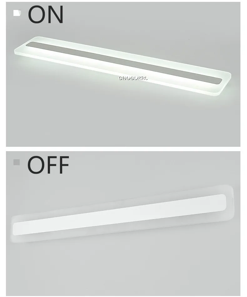 Minimalismo moderno alto brilho led luzes de