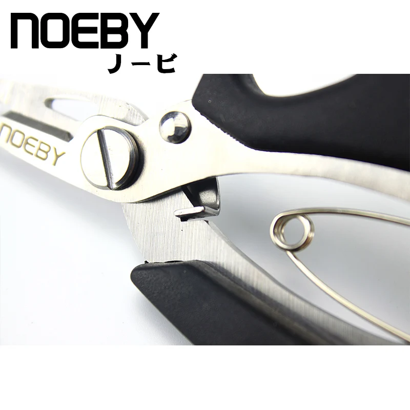 Fishing Pliers Fishing Tools Fishing Tool Fishing Tackle Fishing Gripper Fishing Accessories NOEBY Stainless Steel Fish Control Grip Gripper Lure Multifunctional Plier Hook Plier Fish Pliers