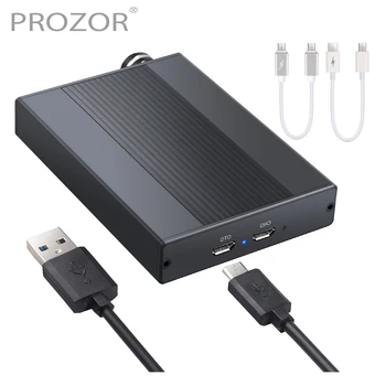 

PROZOR 192kHz USB DAC HiFi Headphone Amplifier Support DSD PCM 3.5mm Headset Jack Earphone Amp with Gain Switch for Mobile Phone